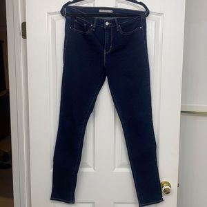 Levi 311 Shaping Skinny Dark Wash Jeans - Size 30/31
